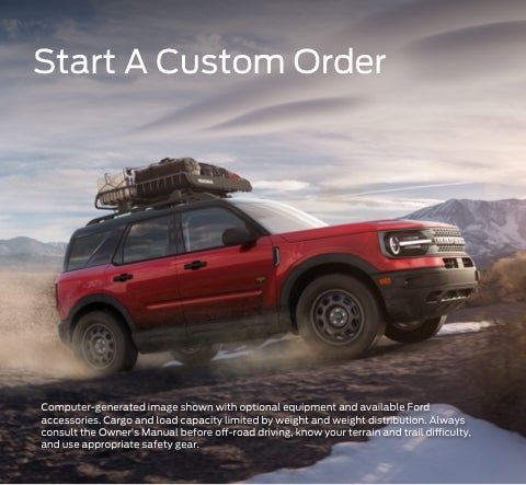 Start a custom order | DeMontrond Ford in Cleveland TX